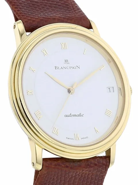 Blancpain 1990 pre-owned Villeret 34mm - Farfetch