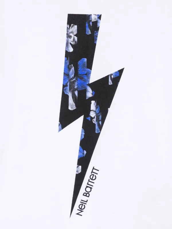 Neil Barrett Kids lightning-bolt short-sleeve T-shirt - Farfetch