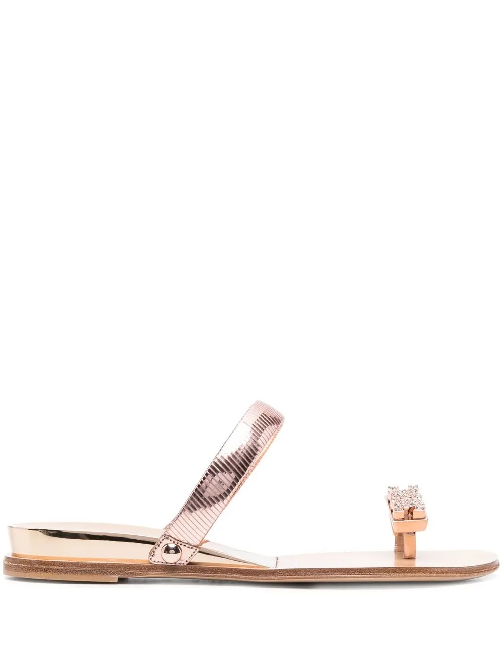 

Casadei Soraya C Chain sandals - Neutrals