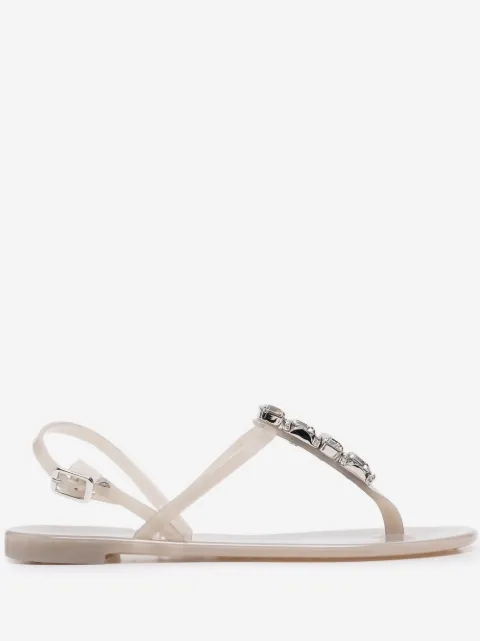 Casadei Sandalen mit Kristallen
