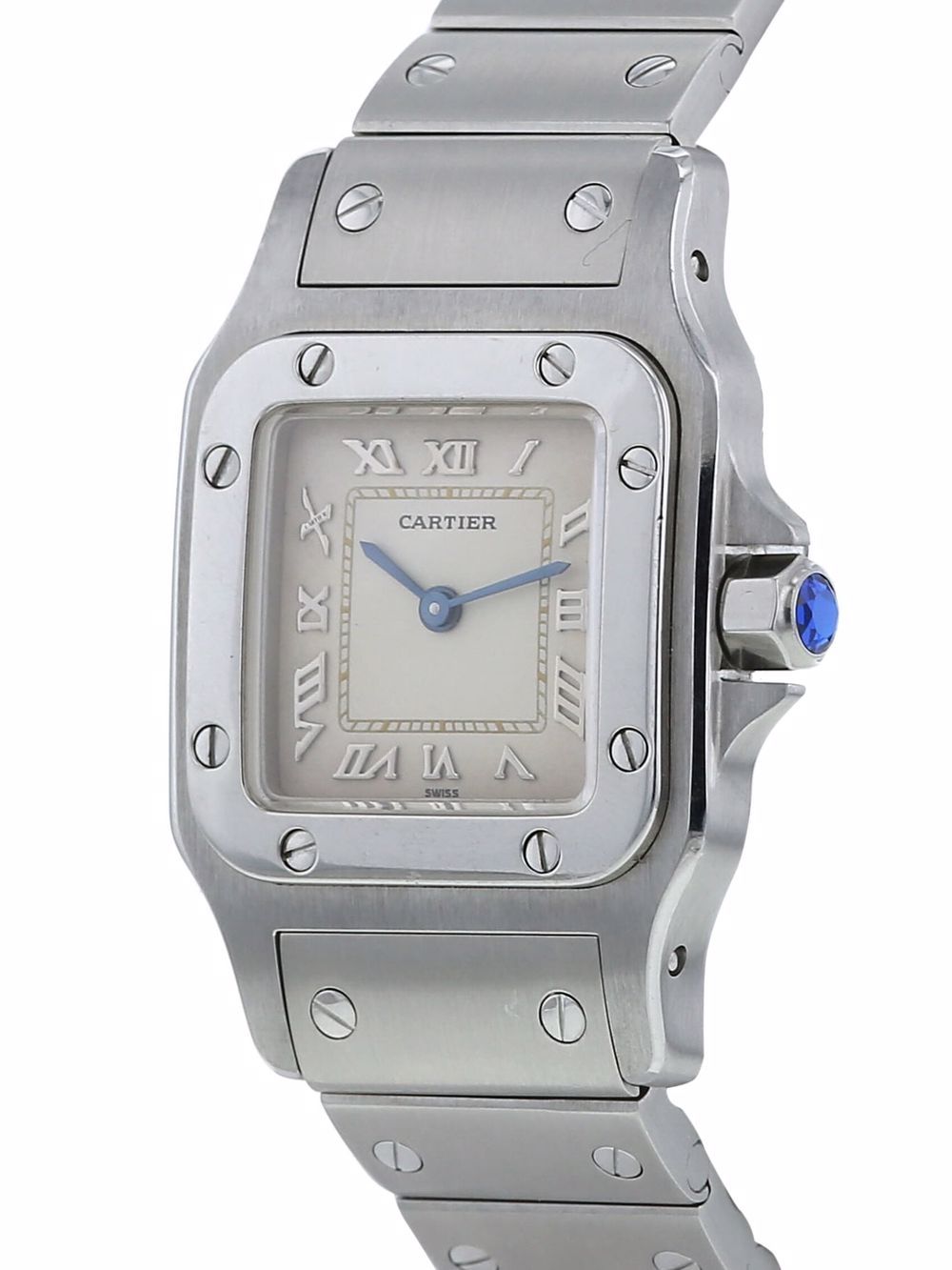 фото Cartier наручные часы santos pre-owned 24 мм 1990-х годов