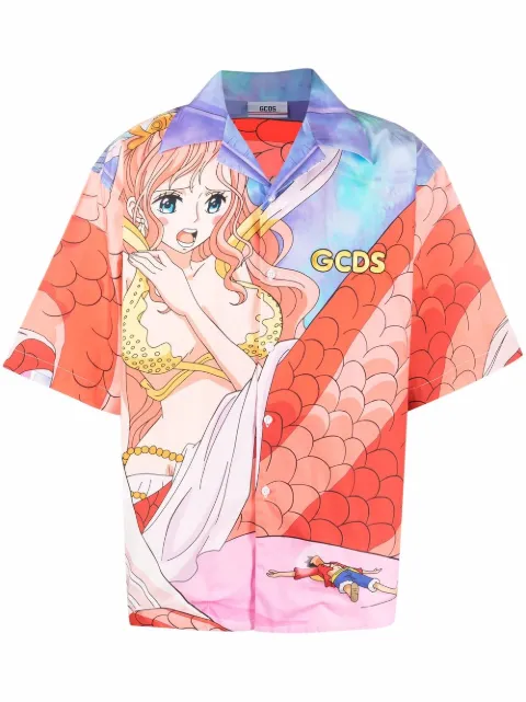 Gcds Hemd mit Anime-Print