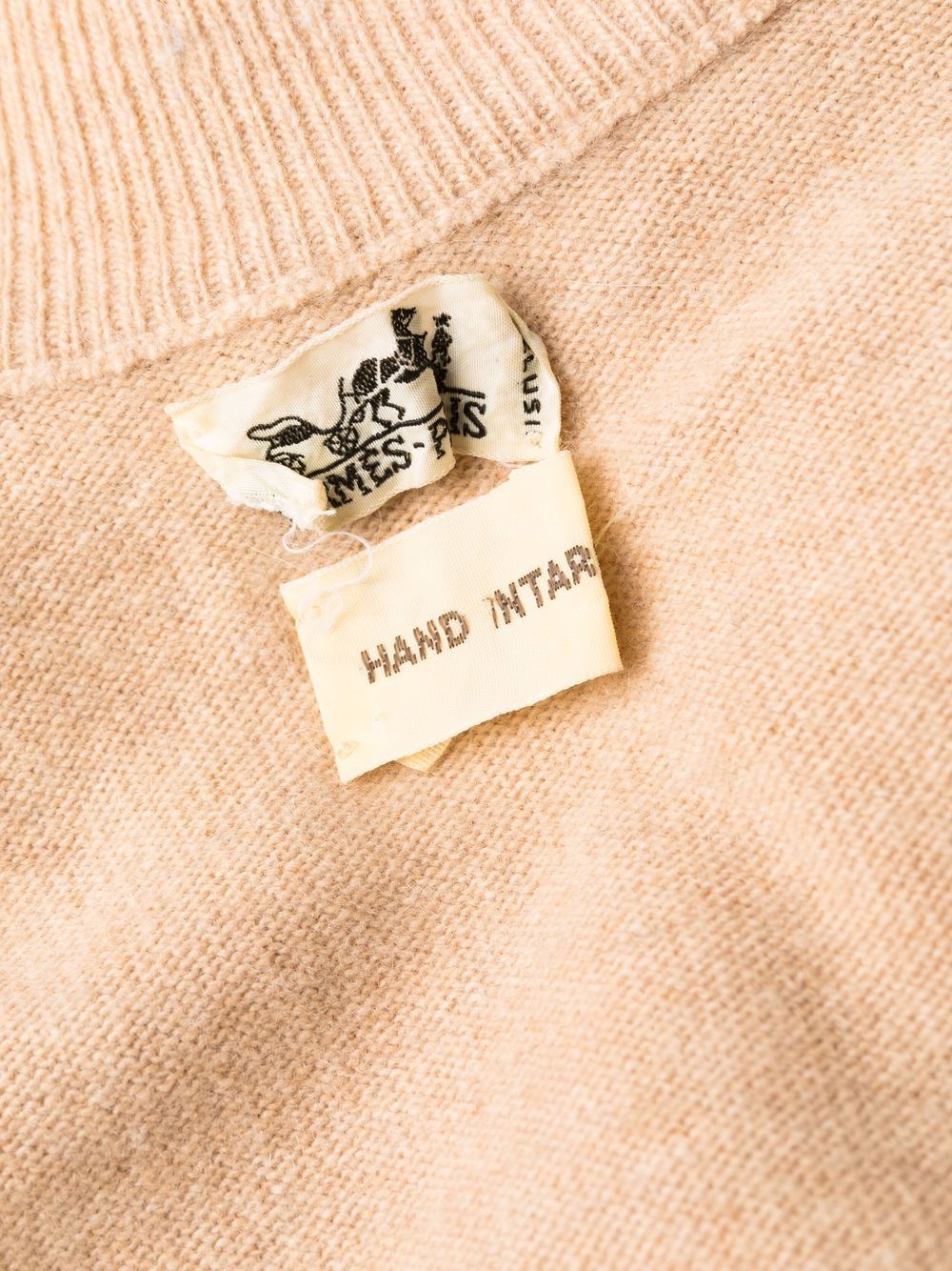 Hermes 1980 horse-head cashmere jumper Women