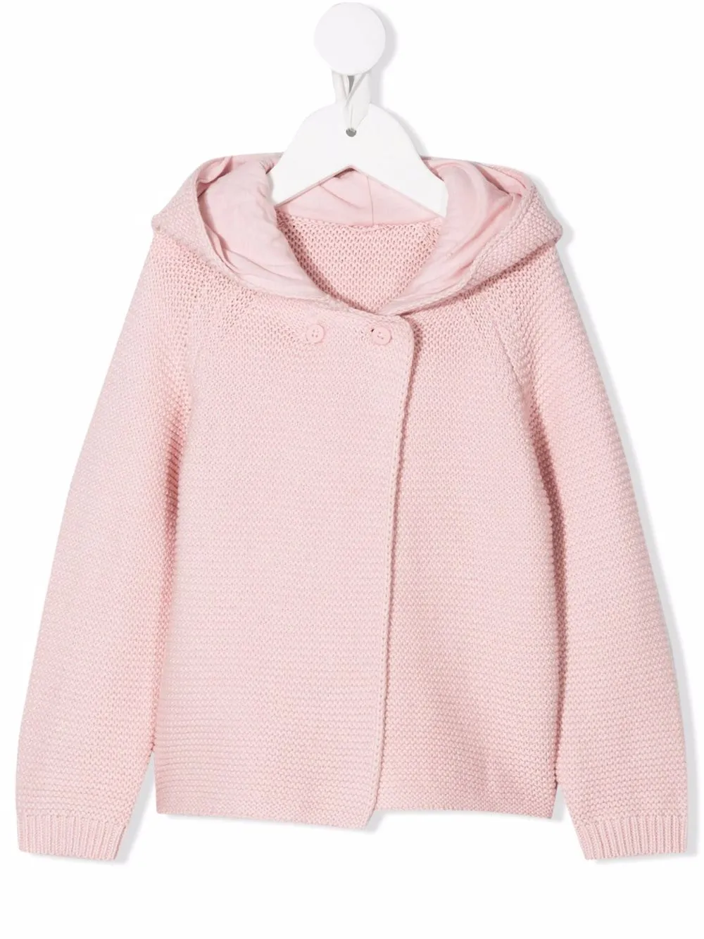 

Stella McCartney Kids pop-up animal ears knitted cardigan - Pink