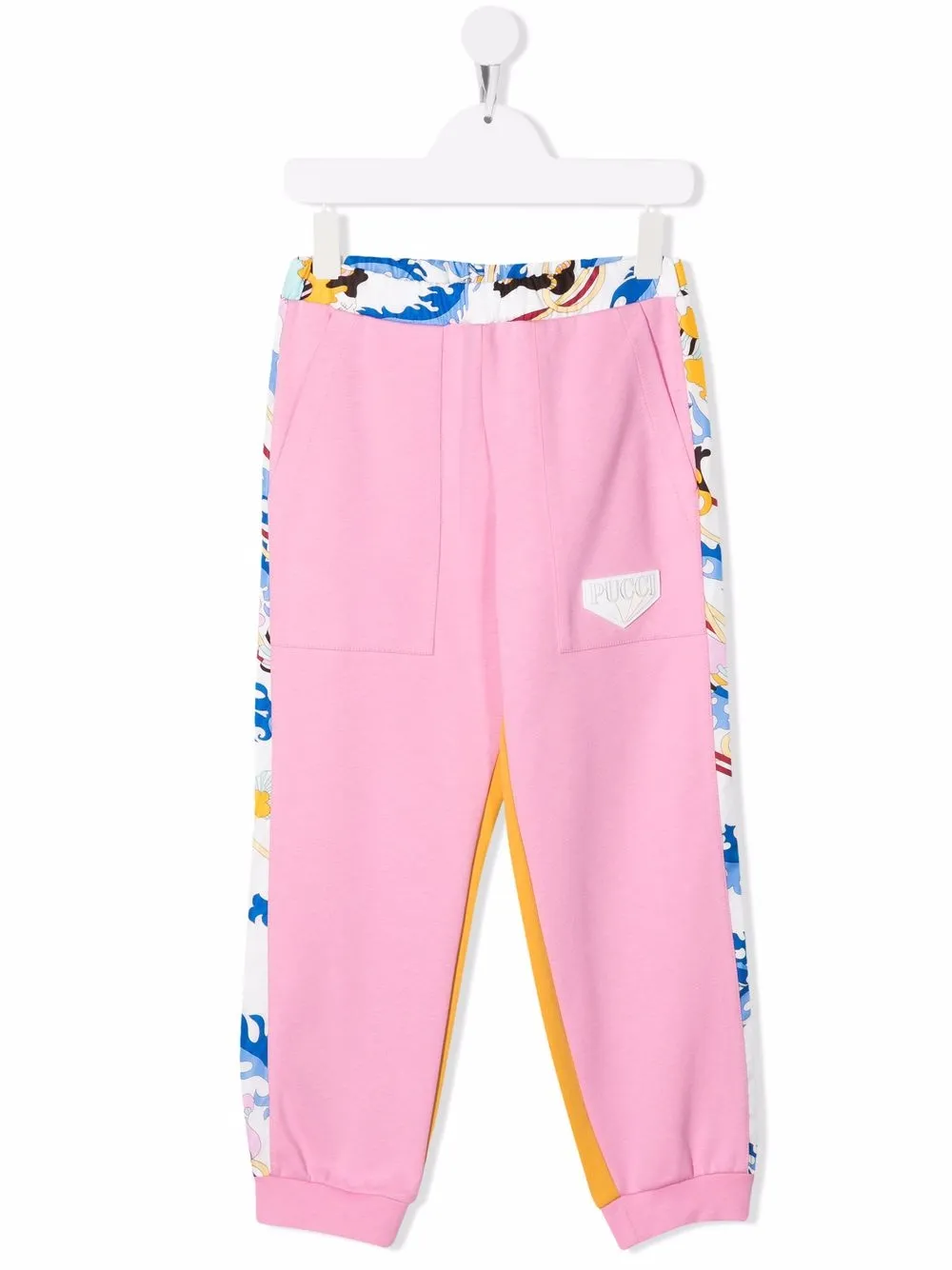 фото Emilio pucci junior спортивные брюки с принтом