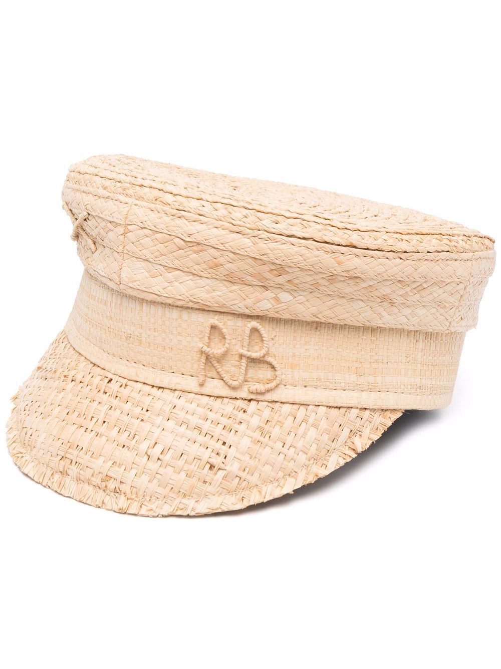 

Ruslan Baginskiy rope-logo baker boy hat - Neutrals