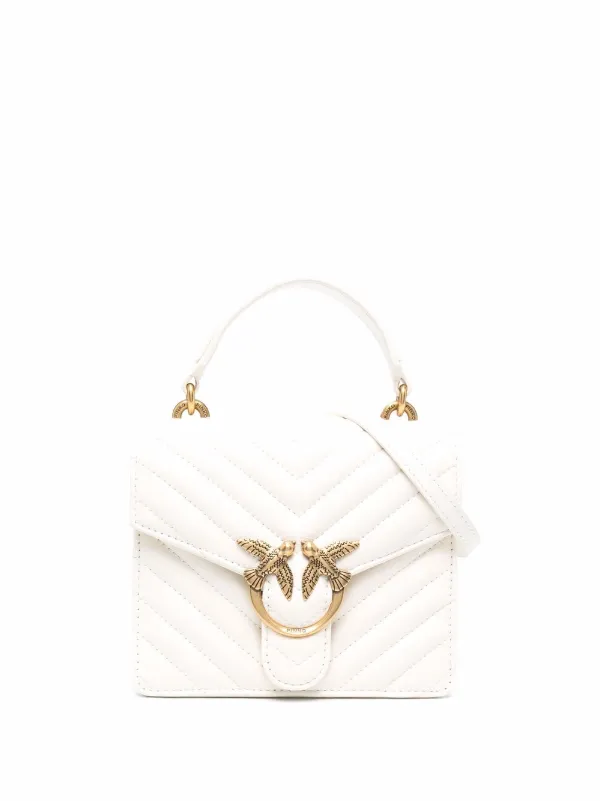 PINKO Love Quilted Tote Bag - Farfetch