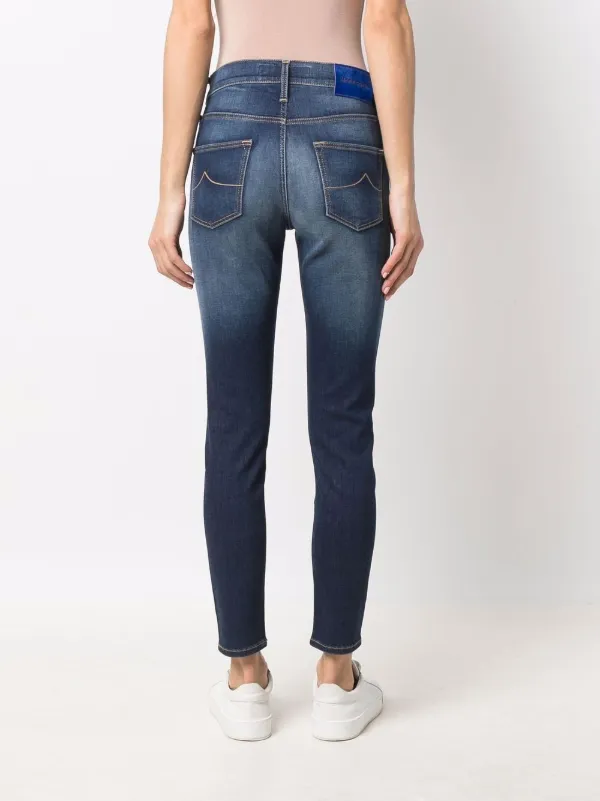Jacob Cohen slim-fit mid-rise jeans 
