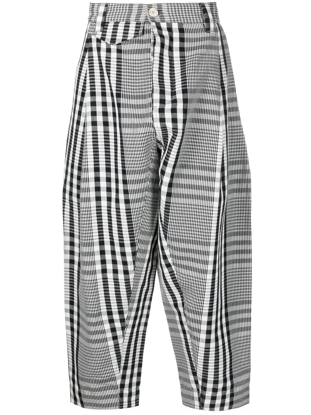 Vivienne Westwood check-pattern Cropped Trousers - Farfetch