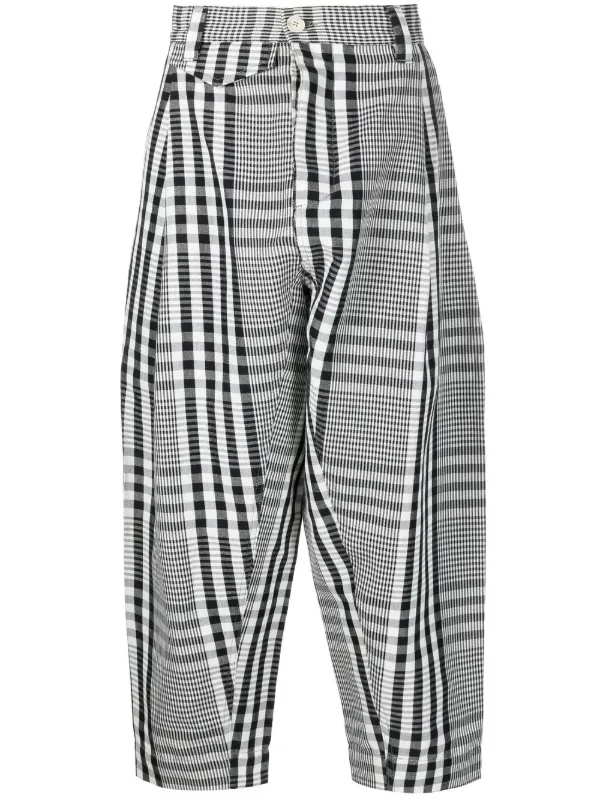 Vivienne Westwood check-pattern Cropped 