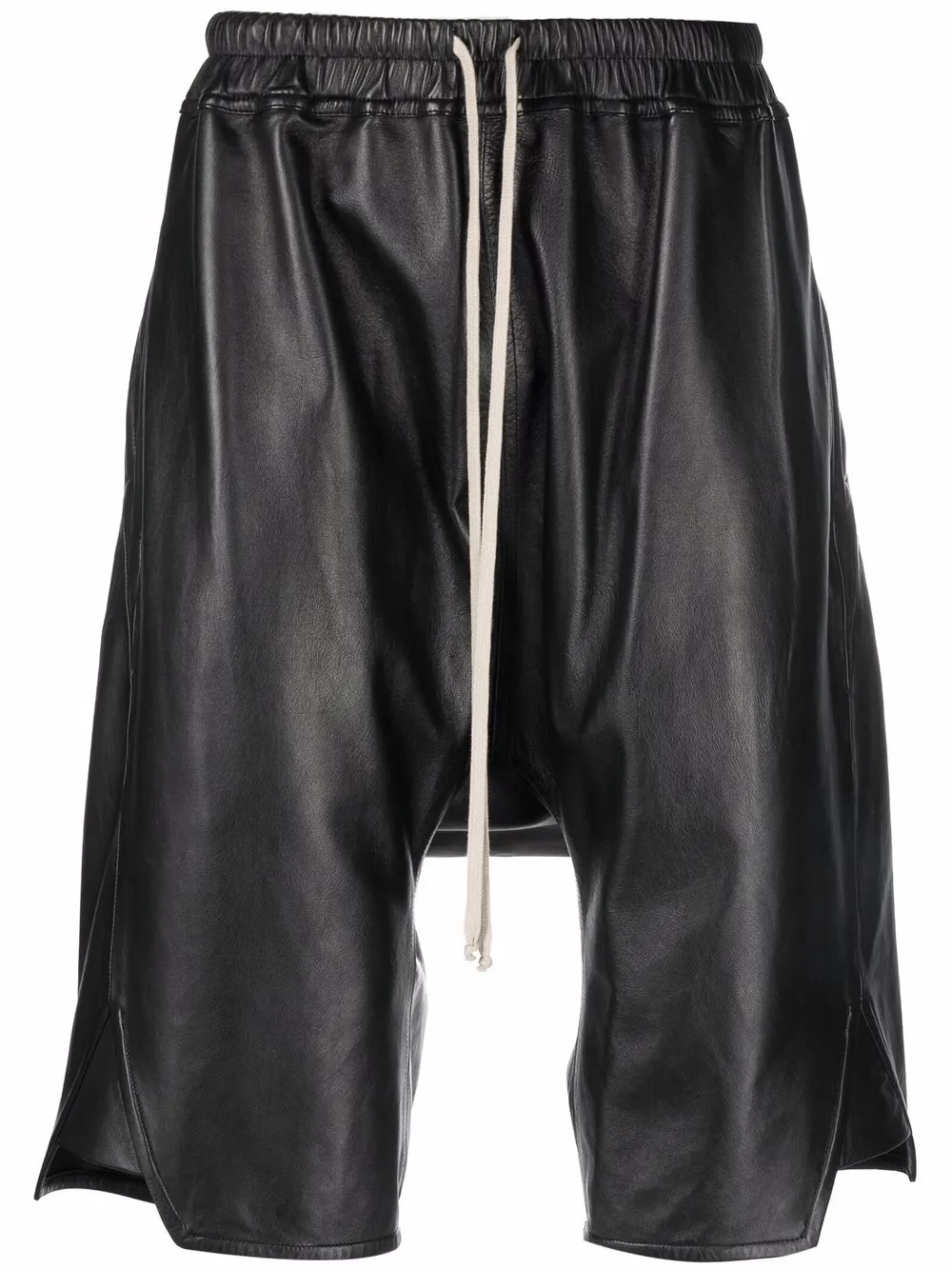 

Rick Owens Basket drop-crotch shorts - Black