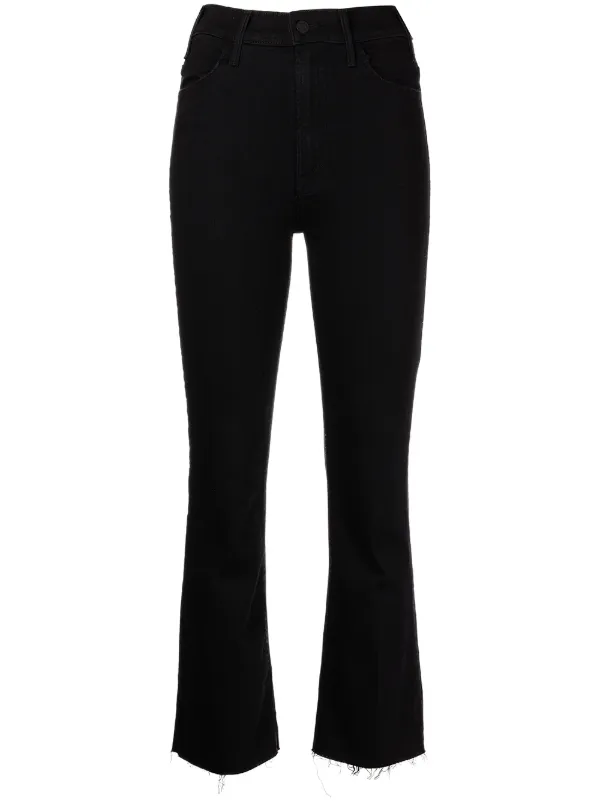 MOTHER high-waisted Cropped Flare Jeans 