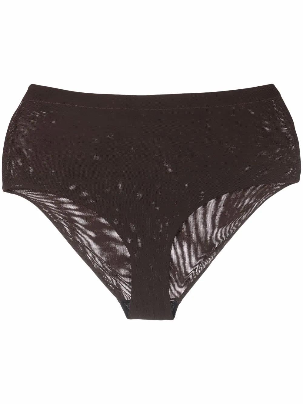 

THE ANDAMANE semi-sheer briefs - Brown