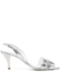 Hermès Pre-Owned 2000s pre-owned slingback sandals - Silver