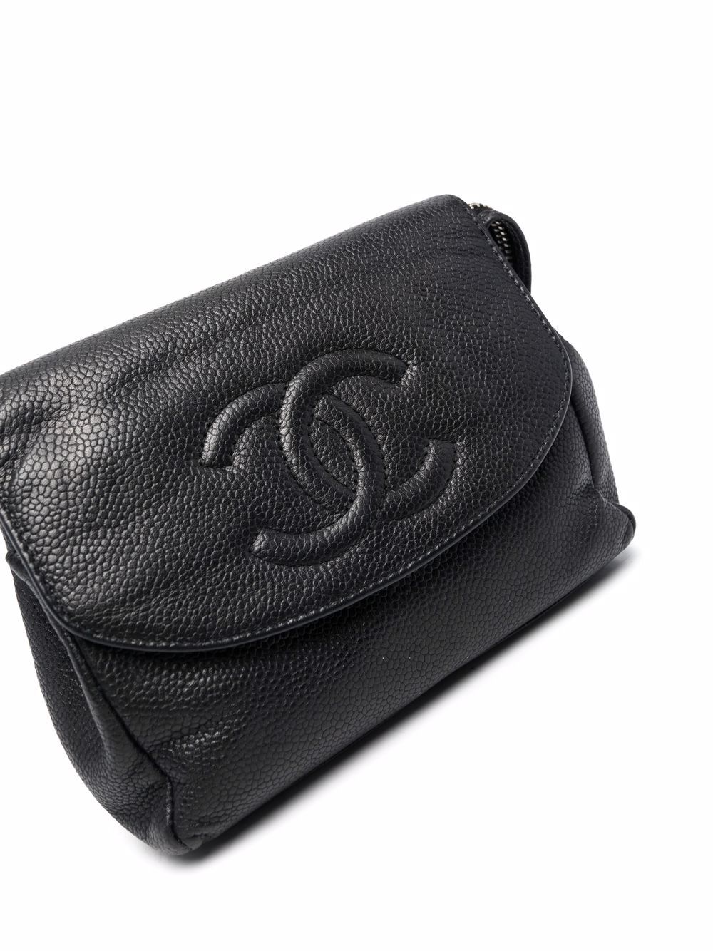 фото Chanel pre-owned сумка 2008-2009 годов с логотипом cc