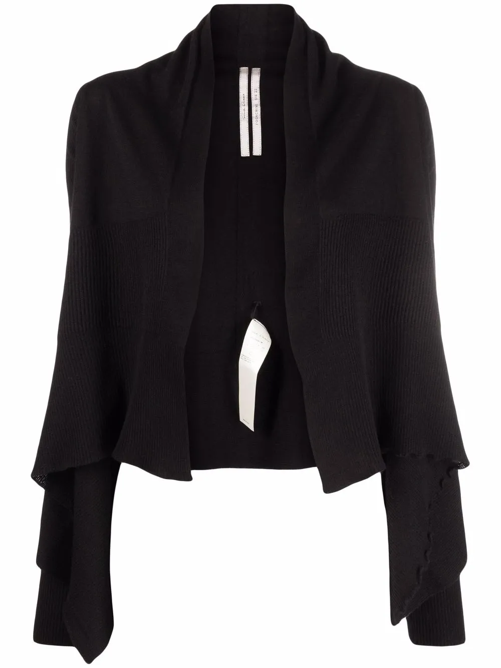 Rick Owens Fluted virgin-wool Cardigan - Farfetch