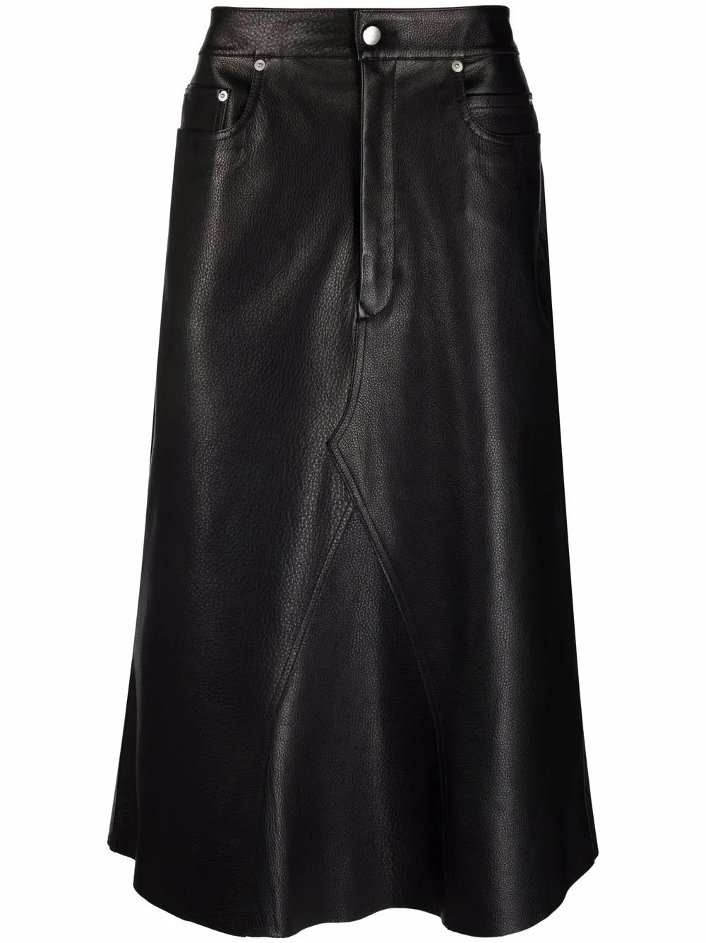 

Rick Owens falda Godet acampanada - Negro