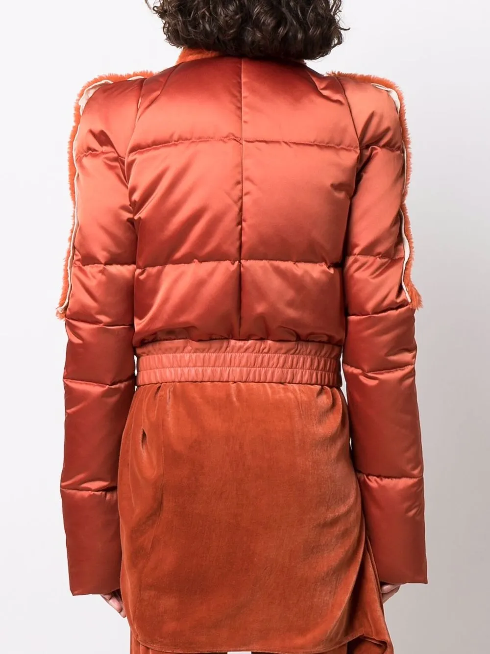 bionic reversible padded bomber jacket