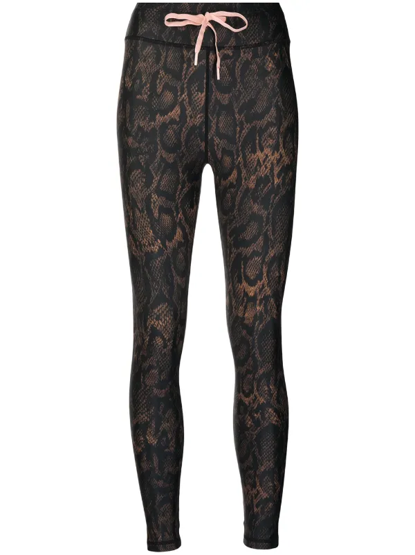 The Upside python-print Leggings - Farfetch