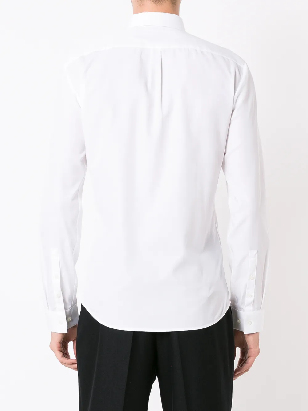 HUGO BOSS COTTON TIPPED COLLAR SHIRT