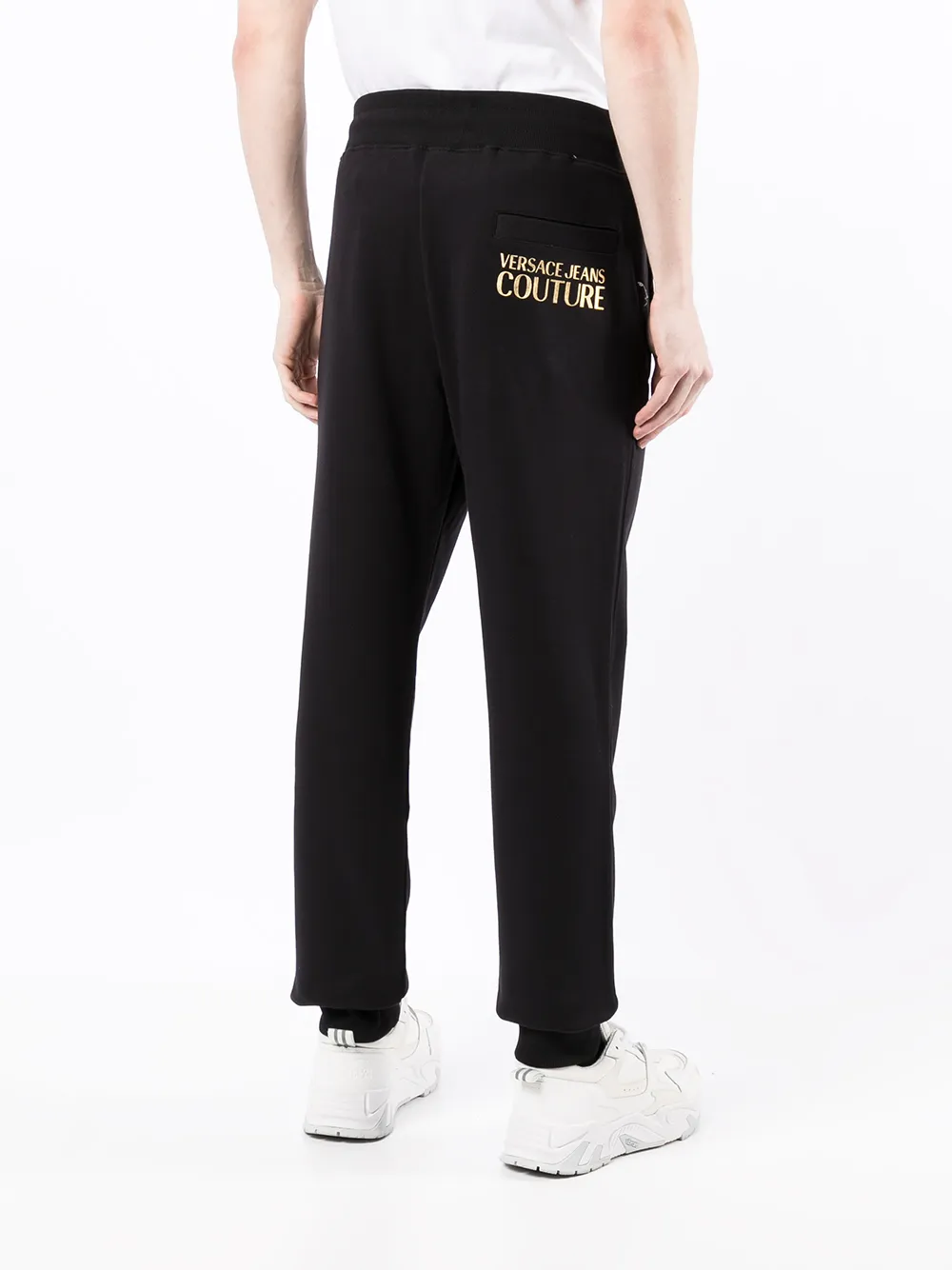 фото Versace jeans couture спортивные брюки с логотипом