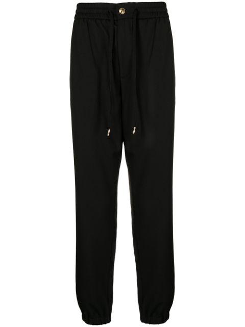 Versace Jeans Couture logo-patch drawstring track pants