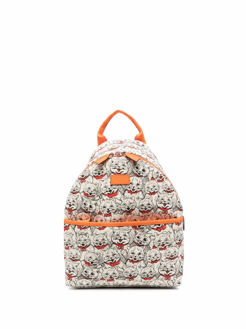 

Gucci Kids mochila con cierre y logo estampado - Neutro