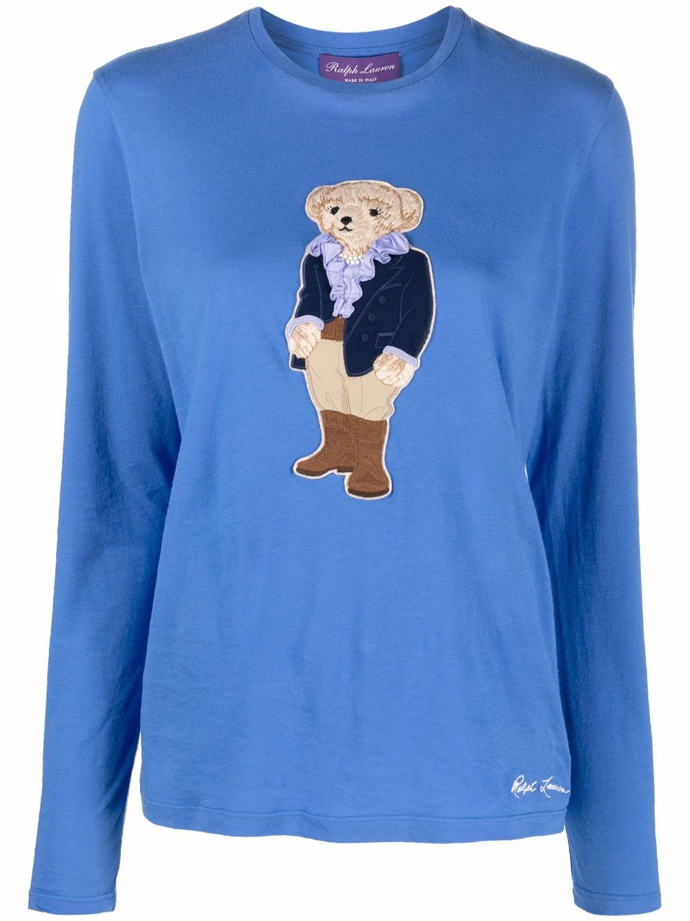 ＜Farfetch＞ 34%OFF！Ralph Lauren Collection Polo Bear Tシャツ - ブルー