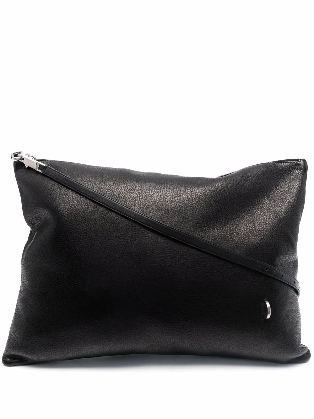 

Rick Owens bolsa de mano grande de piel - Negro