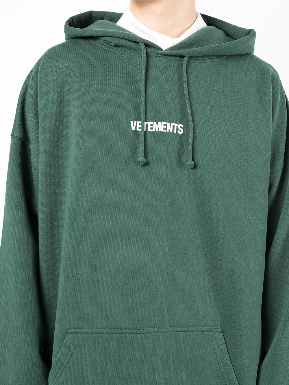 фото Vetements худи оверсайз с логотипом