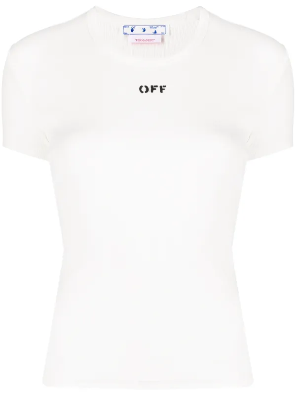 off white t shirt farfetch