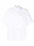 P.A.R.O.S.H. short-sleeved button-up shirt - White