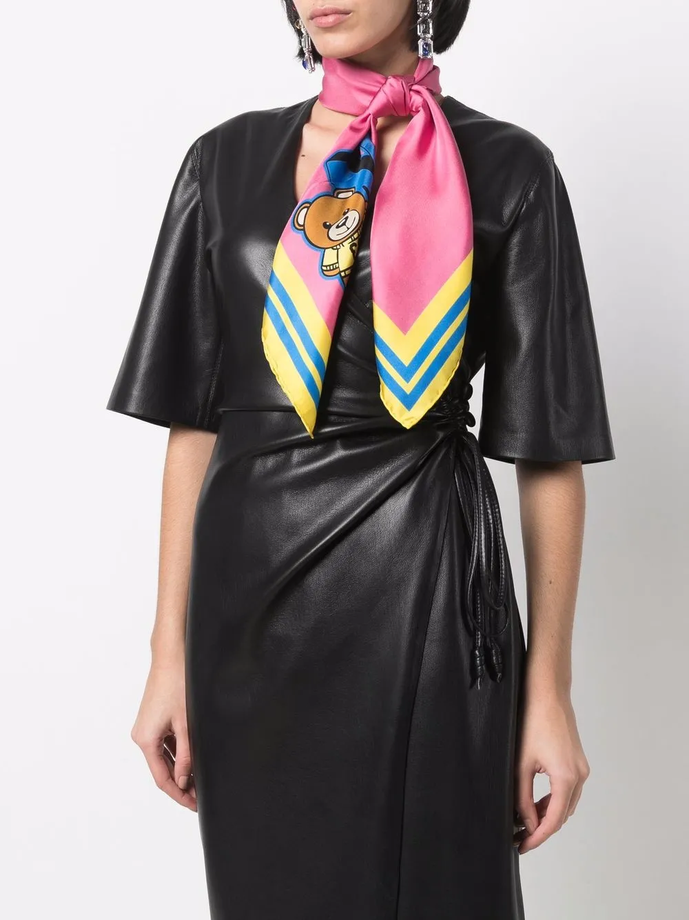 фото Moschino платок с принтом