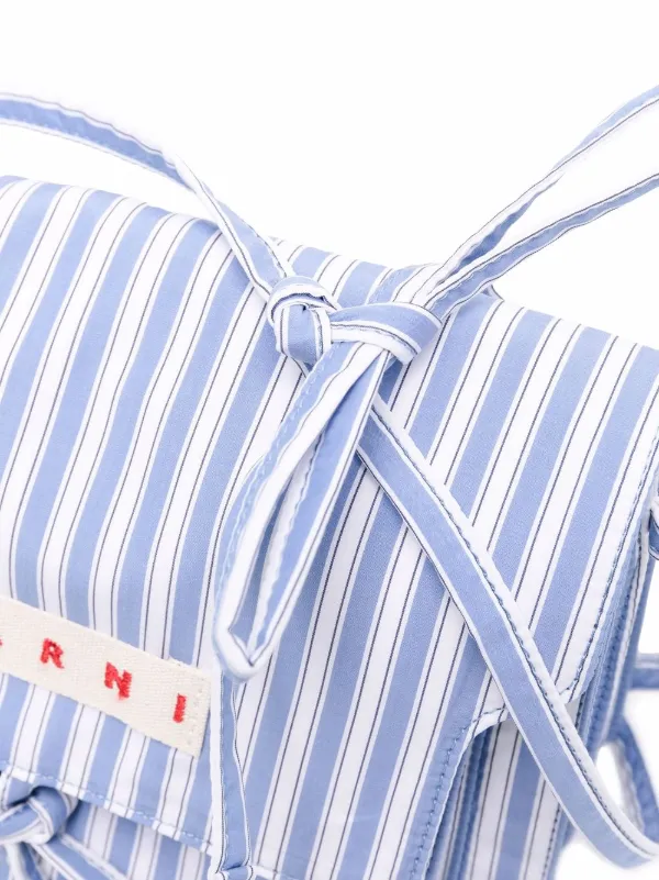Marni ストライプ ショルダーバッグ - Farfetch