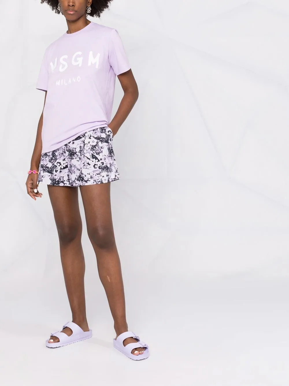 фото Msgm футболка с логотипом