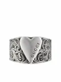 Gucci sterling silver Heart ring