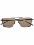 Akoni Sprint square-frame sunglasses - Black