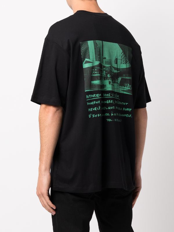 Song For The Mute 22.1 Avenue logo-print T-shirt - Farfetch