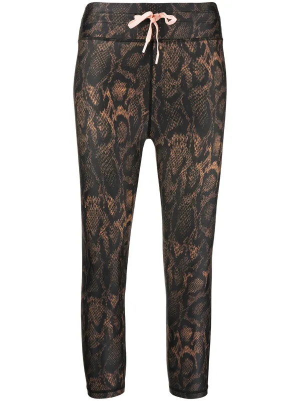 LEGGINS PITON TALLA XS COLOR CAFE