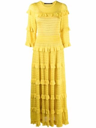 Antonino Valenti Beatrice Tiered Maxi Dress Farfetch