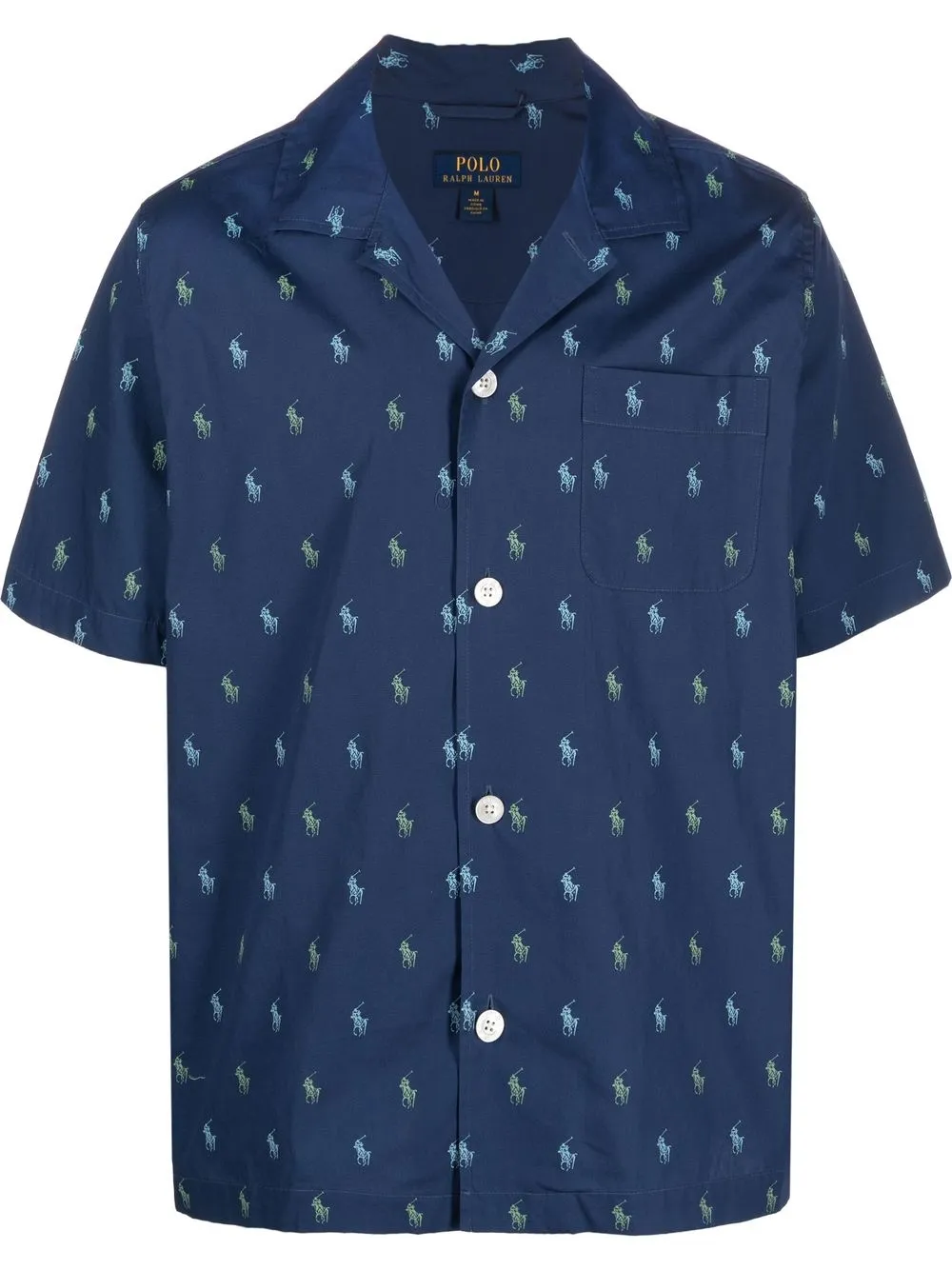 Polo Ralph Lauren Pyjama mit Polo Pony - Blau