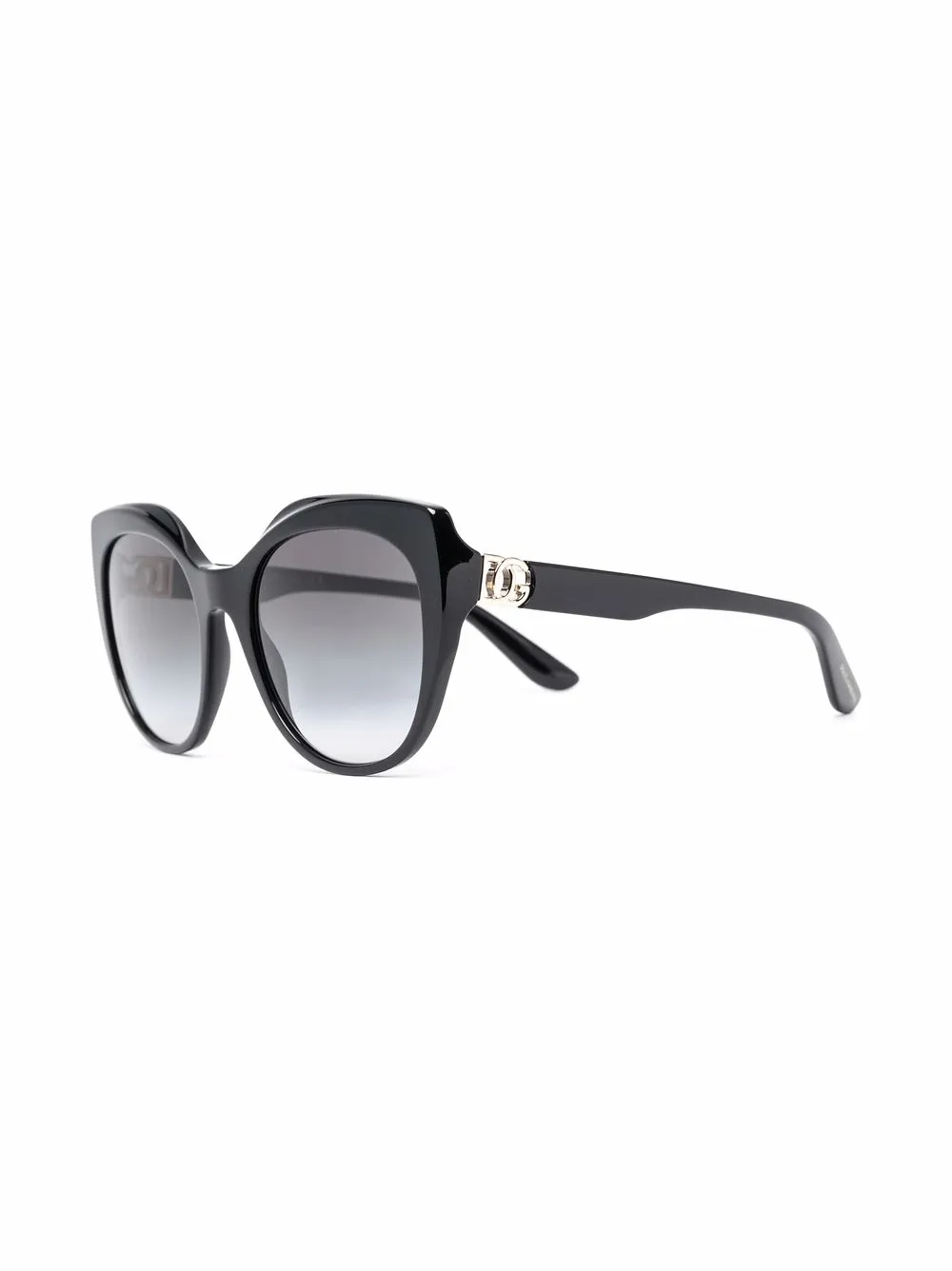 фото Dolce & gabbana eyewear солнцезащитные очки в оправе 'кошачий глаз'