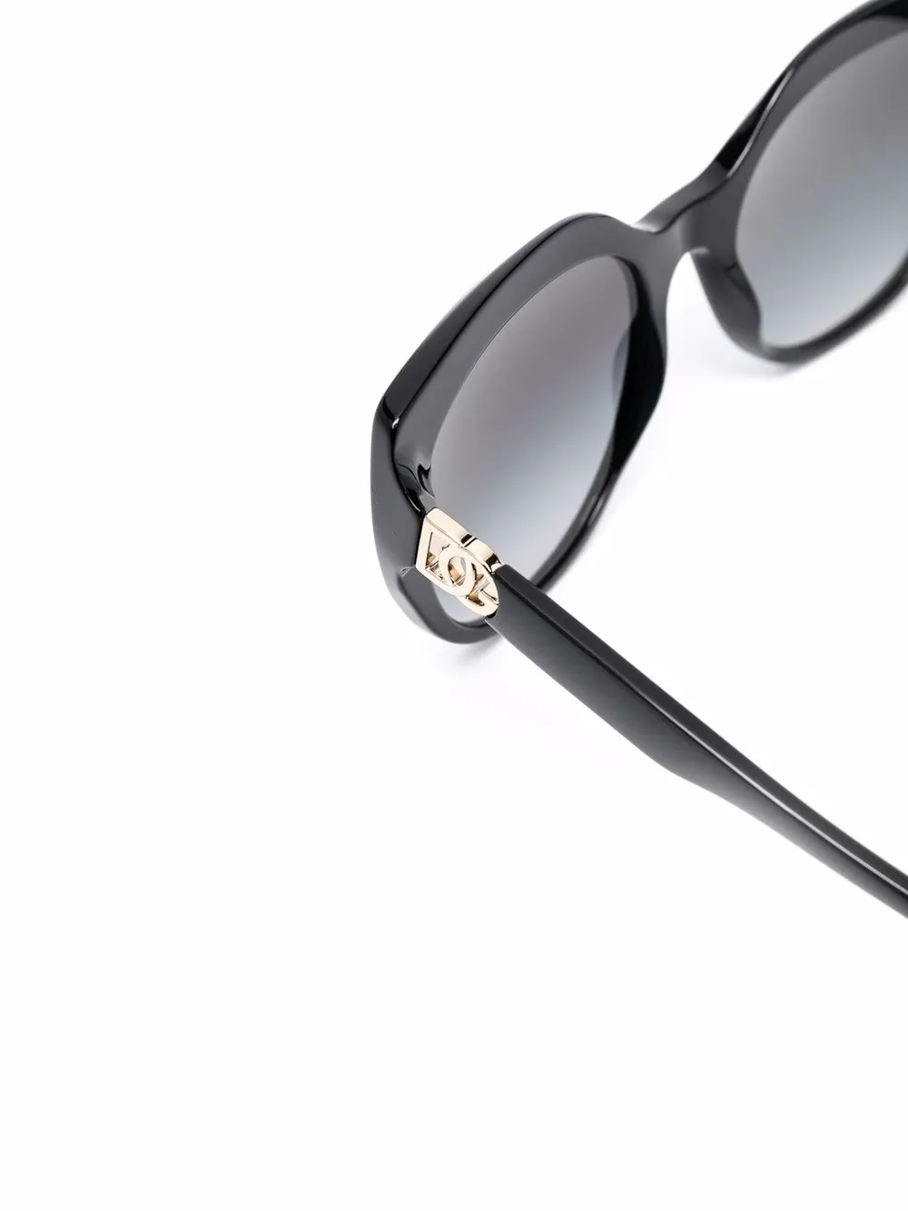 фото Dolce & gabbana eyewear солнцезащитные очки в оправе 'кошачий глаз'