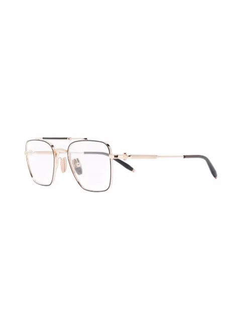 Akoni pilot-frame glasses AKX200F - 1