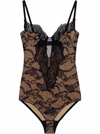 Lace flower on sale bodysuit