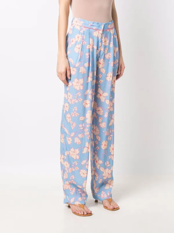 パンツ FORTE FORTE Women Straight Pants 13234MYPANTS4003 Blue Forte Forte straight-leg Jeans | Blue | FARFETCH