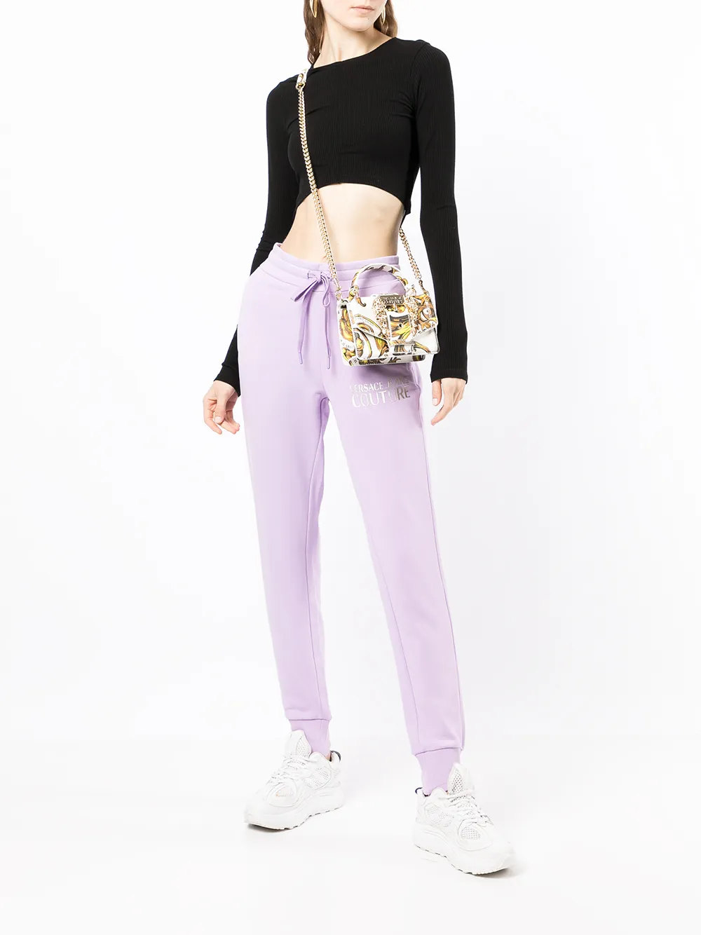 фото Versace jeans couture сумка через плечо с принтом regalia baroque