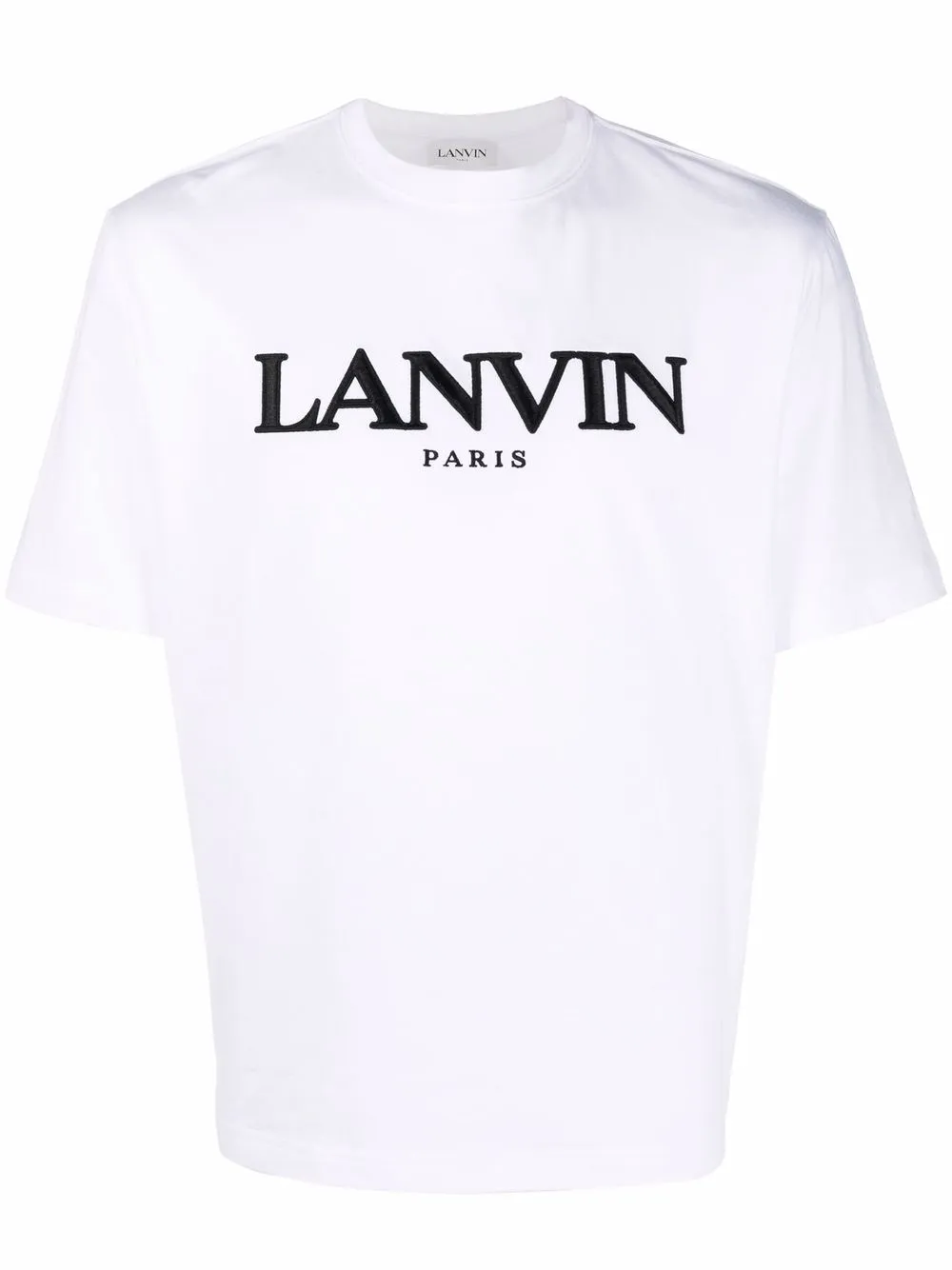 

Lanvin playera con logo estampado - Blanco