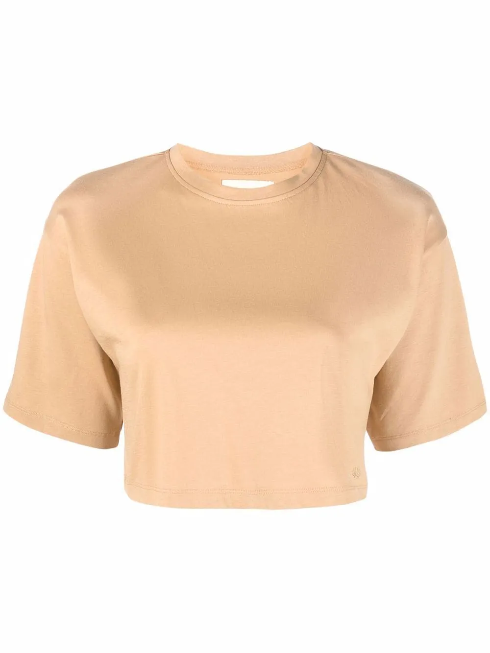 Loulou Studio GUPO cropped short-sleeve T-shirt