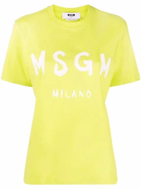 MSGM Women's Shirt Con Yellow main image 1